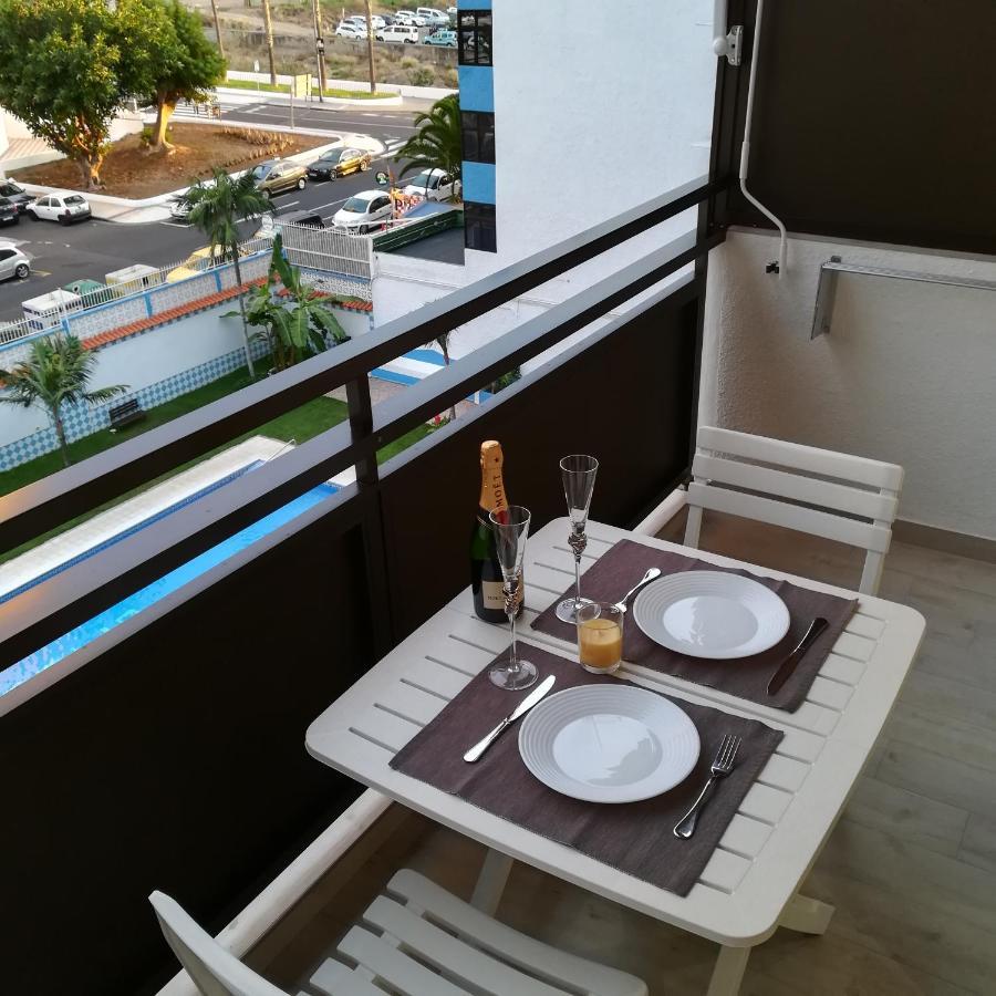 Acogedor Estudio Con Piscina Y Cerca De La Playa 拉克鲁斯 外观 照片